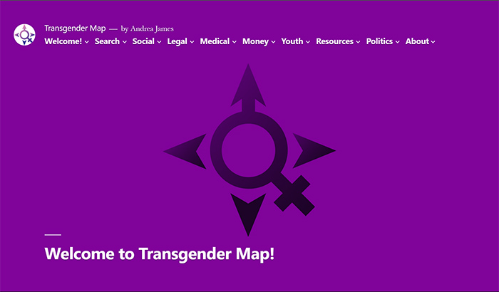 Transgender map