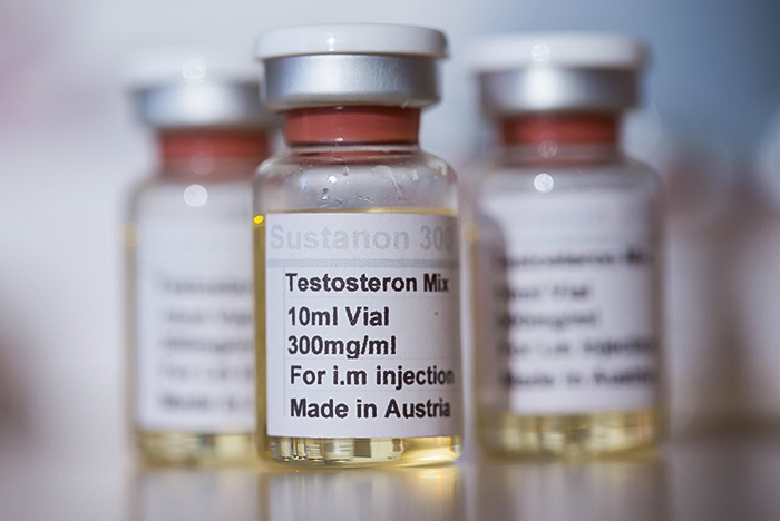 Prescription Bottle Of Testosterone