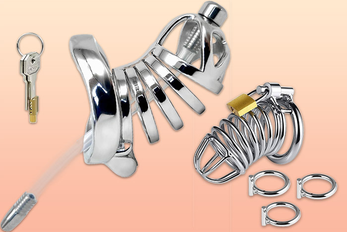 Parts of a Chastity Cage