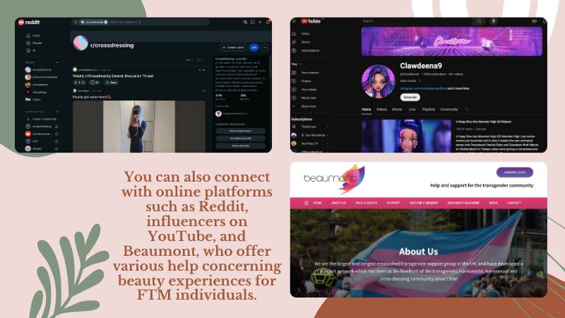 Connecting with Online Communities for Shared Beauty Experiences
