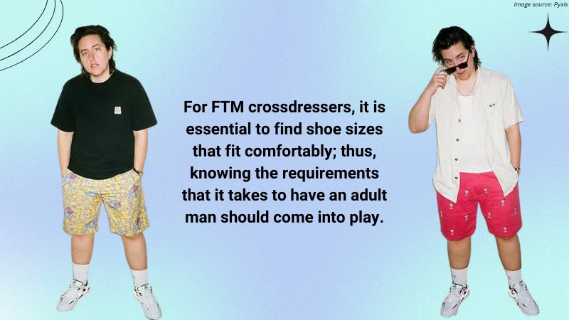 8.5 Women’s to Men’s - Crossdresser Shoes Size Conversion Chart
