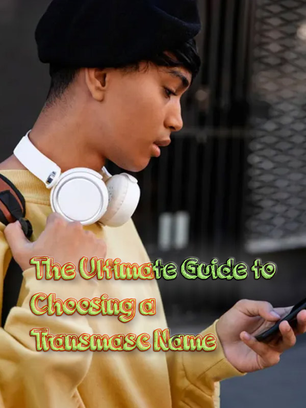 The Ultimate Guide to Choosing a Transmasc Name